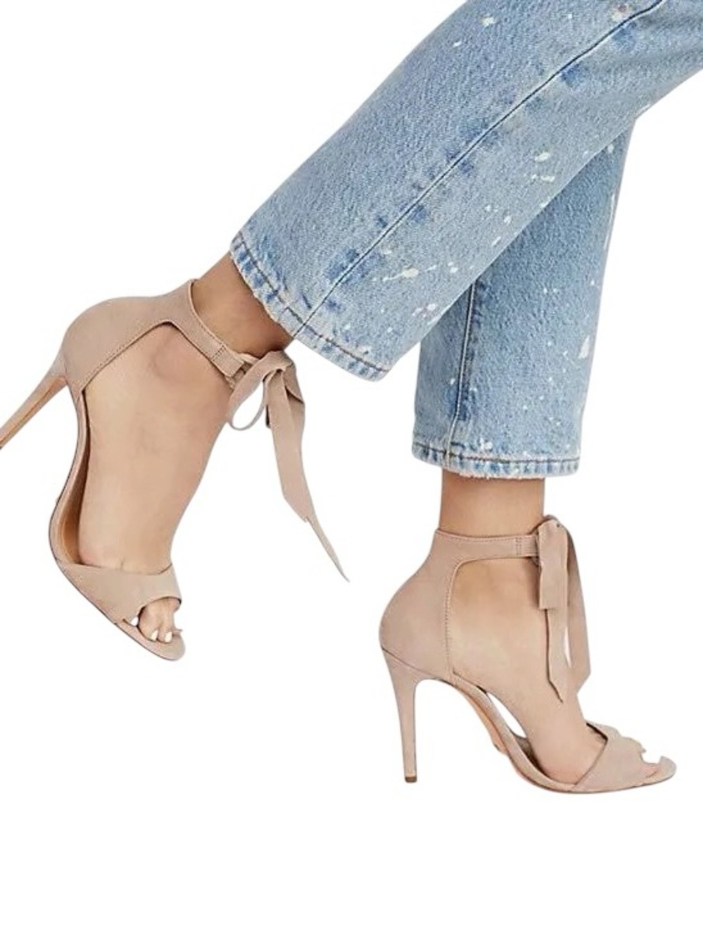 Schutz Rene 3” Heels in Nubuck 8